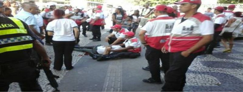 Homem morre em tiroteio na Avenida presidente Vargas 